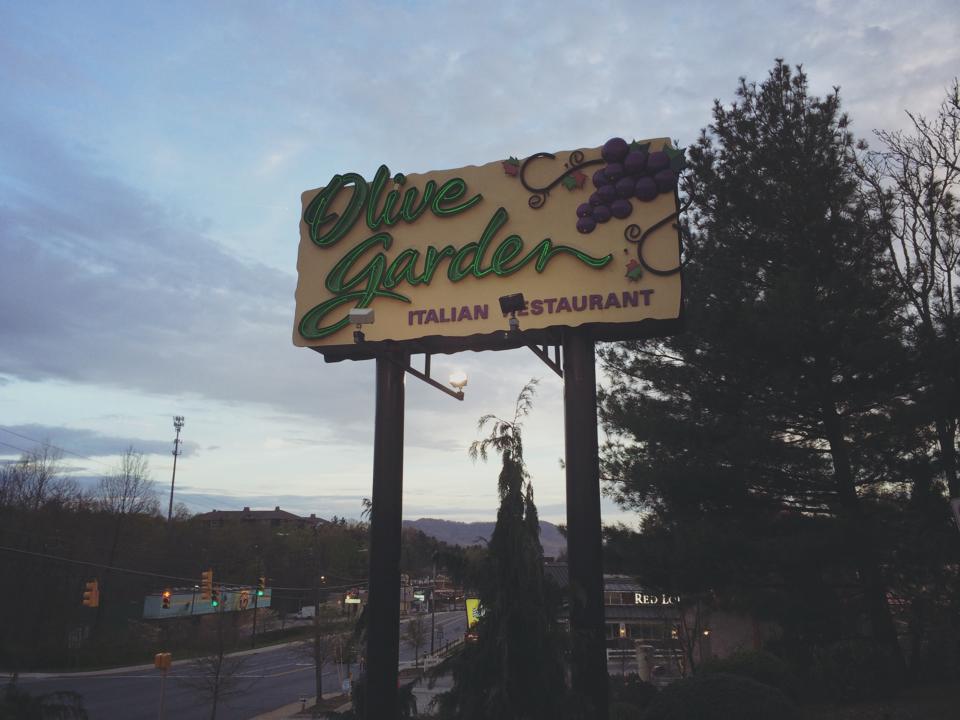 The Olive Garden Why Travel 5 000 Miles Around The World When You